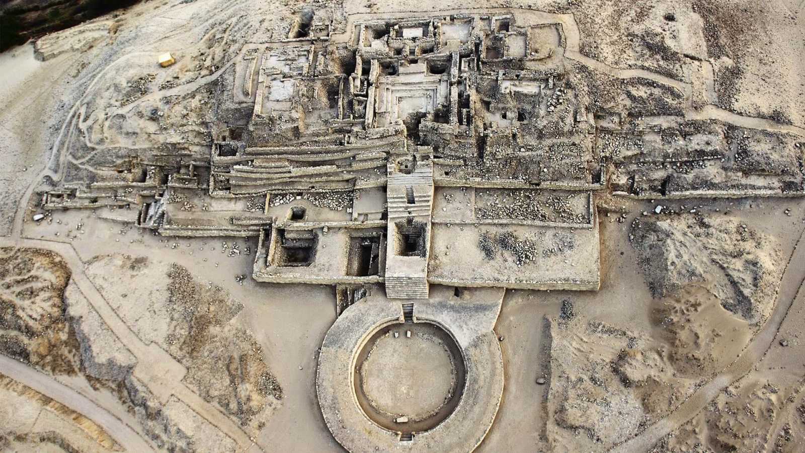 La antigua ciudad de Caral