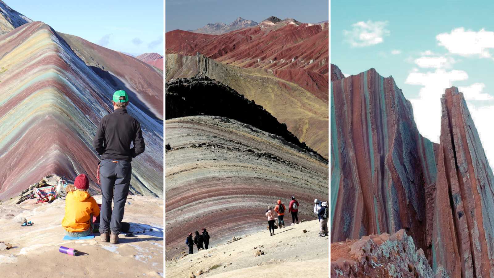 As três montanhas coloridas de Cusco