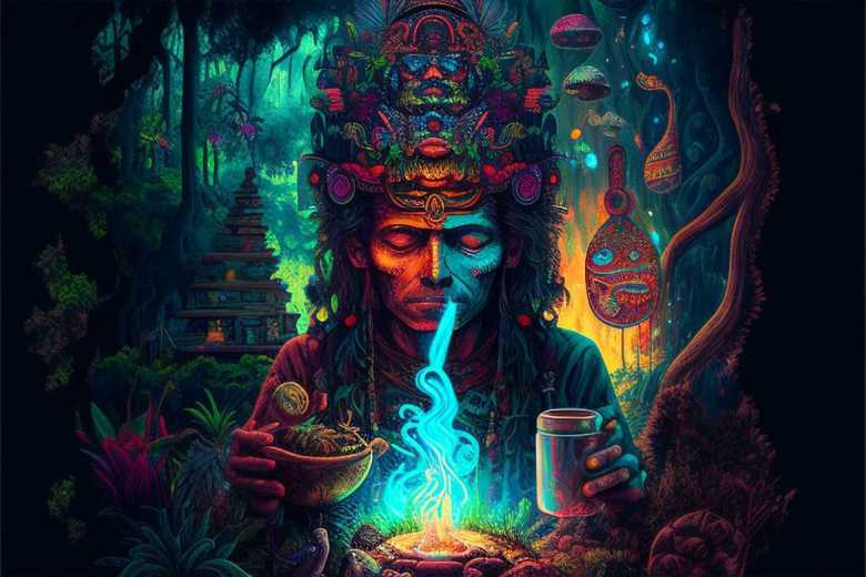 Ritual sagrado de ayahuasca