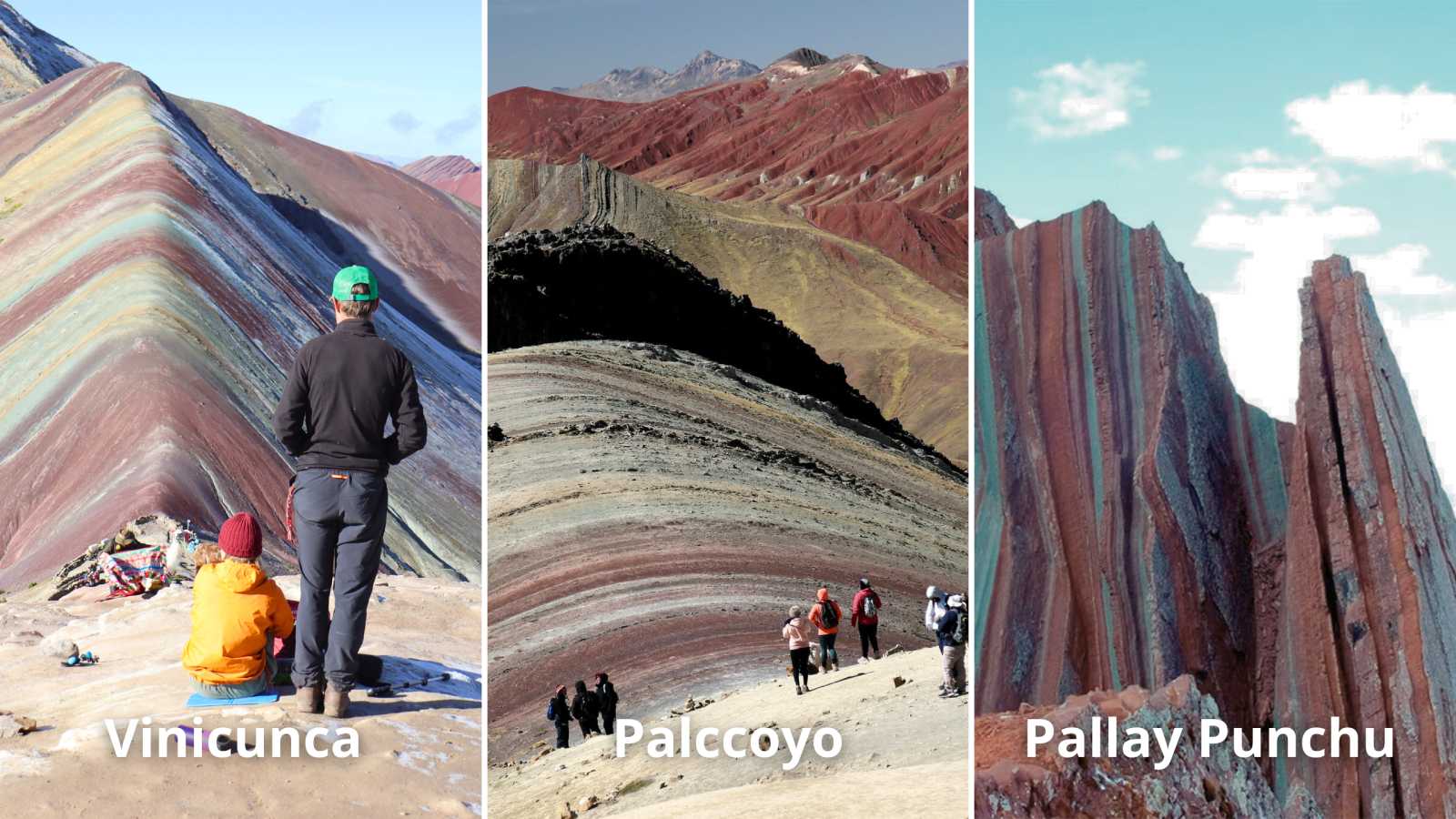 Conheça as três montanhas coloridas de Cusco