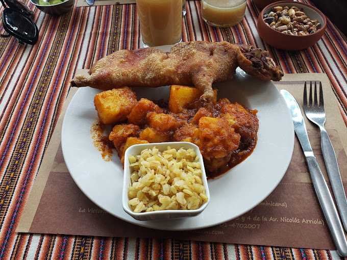 Cuy en Lima en el restaurante El Tarwi (Pueblo Libre)