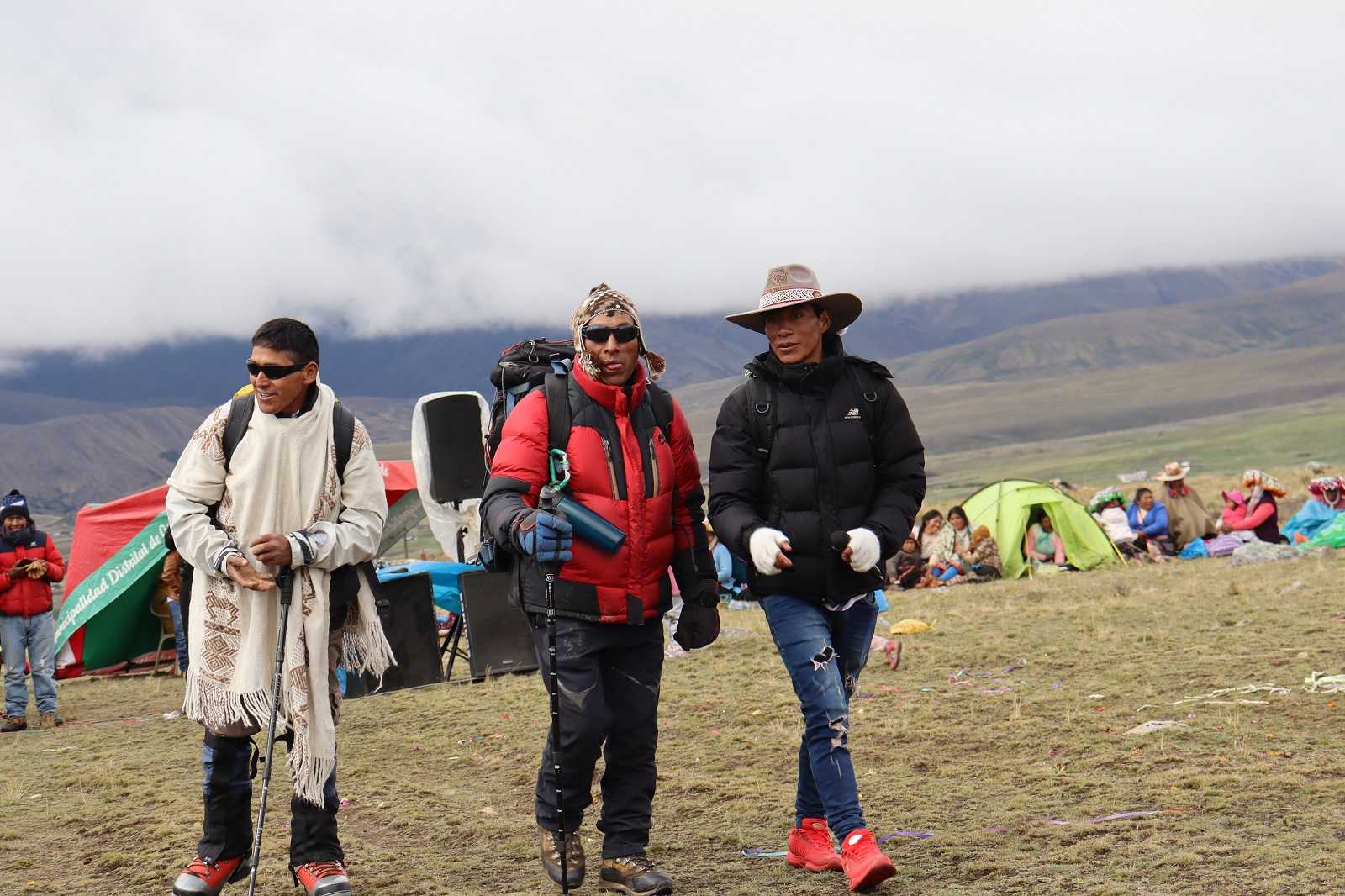 Escenificación de arrieros Ausangate