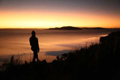 Sunrise at Amantani Island