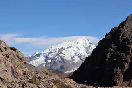 Views from the Condor Pass on the Sibinacocha trek