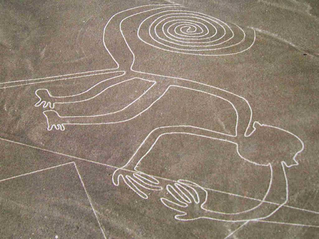 Nazca lines in Peru