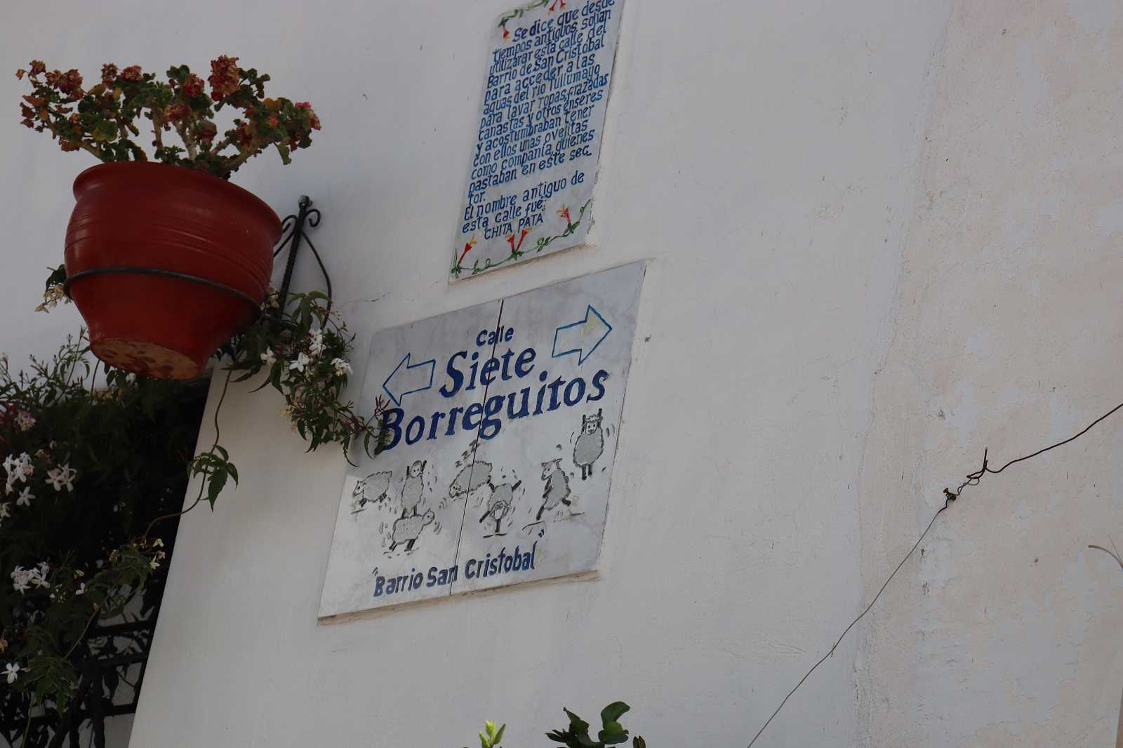 Origen del nombre 7 Borreguitos