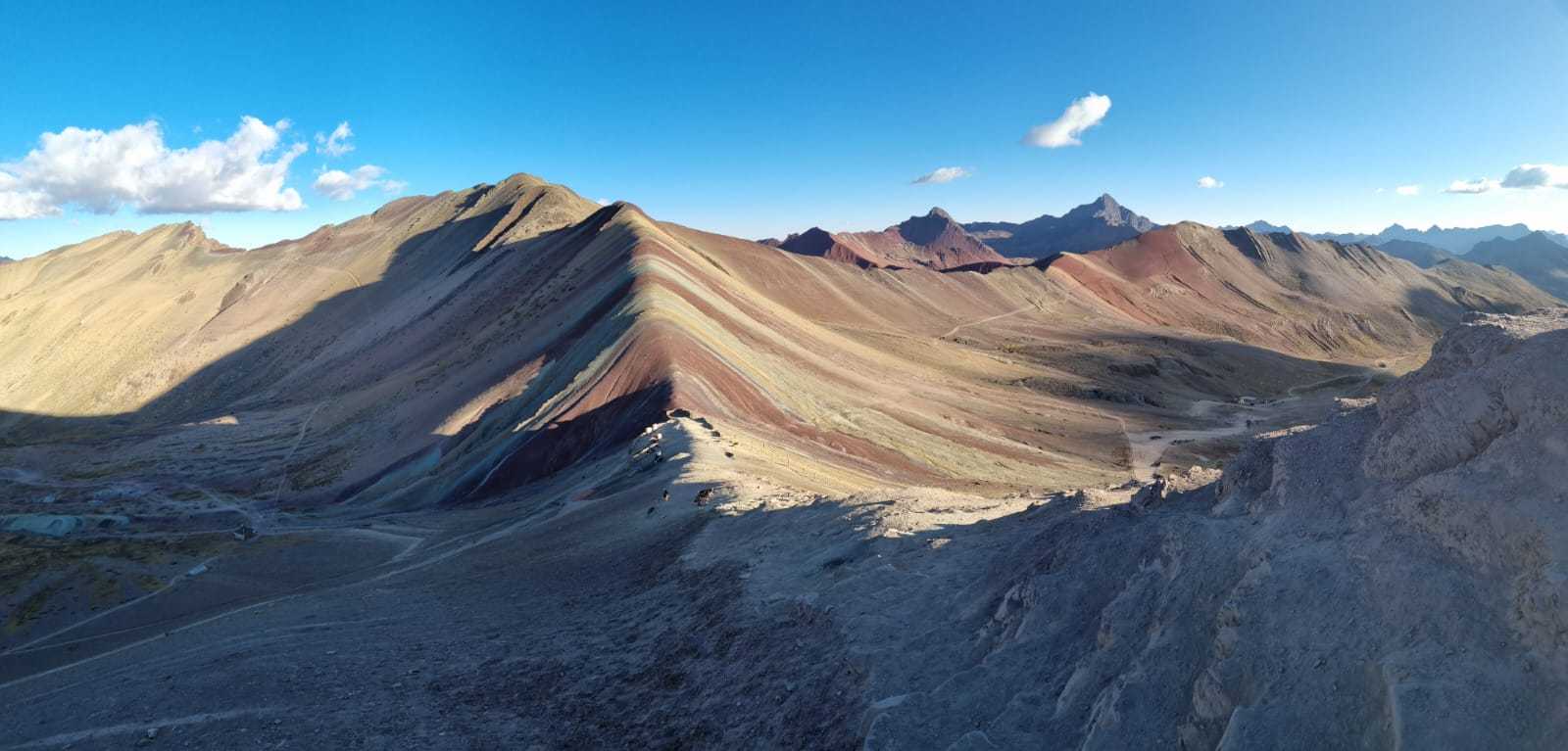 Vista de la Montaña de Colores en Cusco